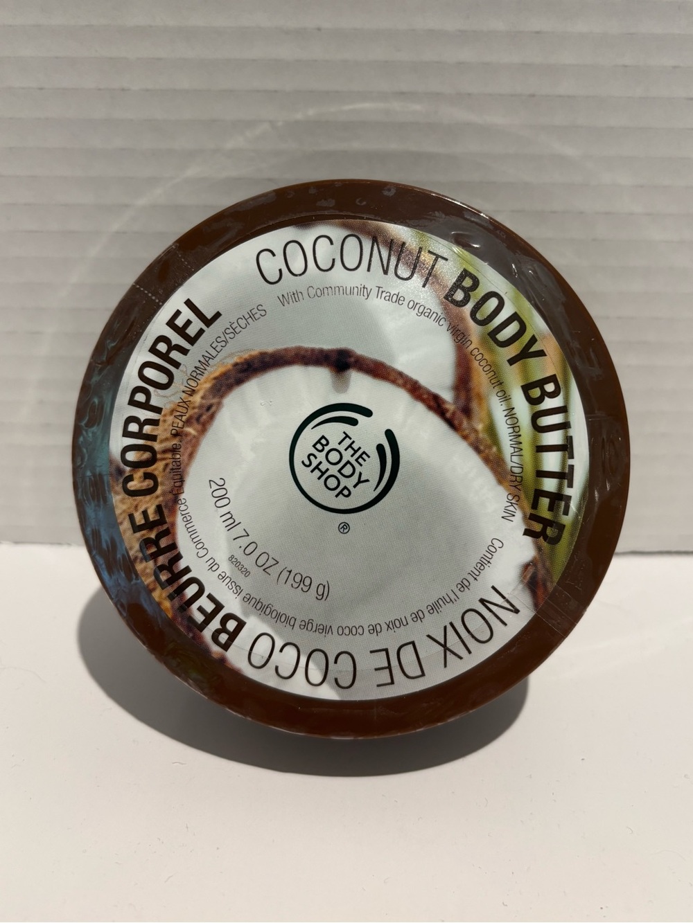 The Body Shop Coconut Body Butter 7.0 Oz Vintage Original Formula Sealed